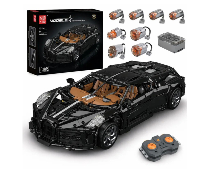 Zabawka edukacyjno-interaktywna Mould King Klocki konstrukcyjne La Voiture Noire 4800 el. zestaw 13163S
